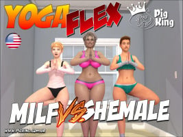 Yoga Flex – Milf vs Shemale (PigKing)
