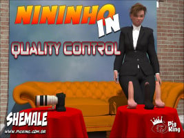 Nininho in Quality Control – PigKig Shemale