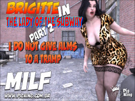 The Lady of the Subway Part 2 – PigKing Milf