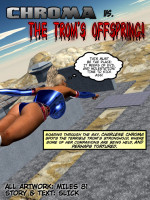 Chroma vs The Trom’s Offspring – Captured Heroines