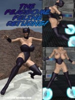 The Fearsome Feline Returns – Captured Heroines