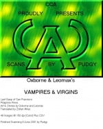 Vampires And Virgins – Oxborne & Leomax