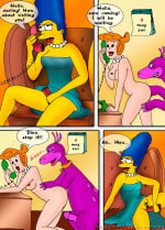 Simpsons meets Flintstones- Drawn sex