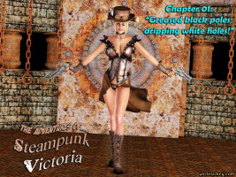 Steampunk Victoria Fuck-Uncle Sickey