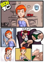 Gwen Blows Ben 10- Night Rest