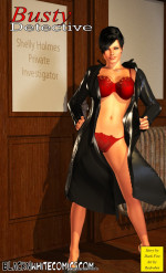 3D Busty Detective- BNW
