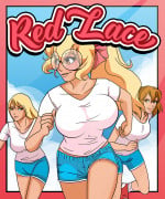[Pinkandpeachy] – Red Lace