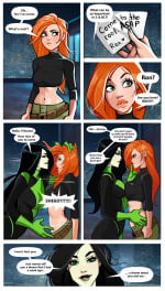 Kim and Shego – Date on the roof – Olena Minko [Kim Possible]