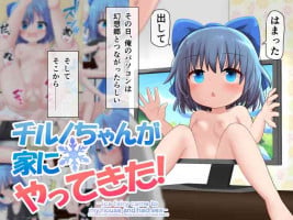 [Hanbun Kyojaku] Cirno-chan ga Ie ni Yattekita! (Touhou Project)
