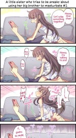 [Tomagiri] Barenai You Ni Nii De Onanii Suru Imouto-Chan | A Little Sister Who Tries to Be Sneaky About Using Her Big Brother to Masturbate [English] [Solas]