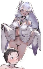 [Angel] Request Futanari EmiSuba (Re:Zero Kara Hajimeru Isekai Seikatsu)