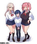 [Mikemono Yuu] Futanari gyaruzu ni okasareru [Chinese] [梅蘭個人漢化]
