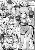 [Fuzume] Neko Lingerie Mahiro-chan o Shiboritoru Imouto no Mihari-chan (Onii-chan wa Oshimai!) [English] [Kozoto]