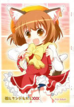 (Touhou Leisure Land) [Nyaa. to Hidamari (Takamoto Akisa)] Neko to Randoseru to XXX (Touhou Project)