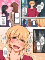 [Kimagure na Bakeneko (Jenigata, Gokuraku Jouko)] Futanari Rezukappuru no Aida ni Hairoutoshita Otoko | A Man Who Tried to Get Between a Futanari Lesbian Couple [English][FemdomScans]