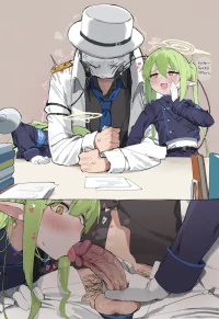 [LonkLink] Don't tease sensei〜 (Blue Archive)