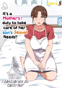 [Circle Spice] Musuko no Tsuyosugiru Seiyoku o Kaishou Suru no wa Haha no Tsutome desu! | It's a Mother's duty to take care of her son's Sexual Needs! [English] [GhostMILFlame]