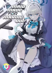 [Ballistic onahole (Б)] Dokidoki Toki Meki Maid Kiss | Maid Made for Making Out (Blue Archive) [English] [Summer Salt] [Decensored] [Digital]