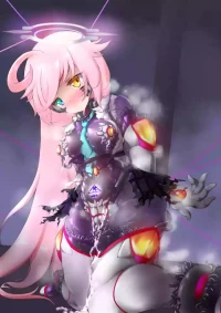 [Angelus](碧蓝档案)小鸟游星野抵抗着使她转化为PMC士兵的触手服