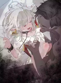 [Biyobiyo] Toraware no Kyūketsuki Elika Chō〇 Chikubi-zeme & Kairaku-ochi 【Manga 4p・Irasuto 1-mai + Sabun・Dezain Rafu】 [Chinese]