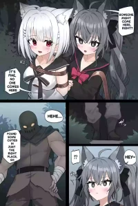 [Skeb]Manuka and Karin get kidnapped in the forest ENG+JP