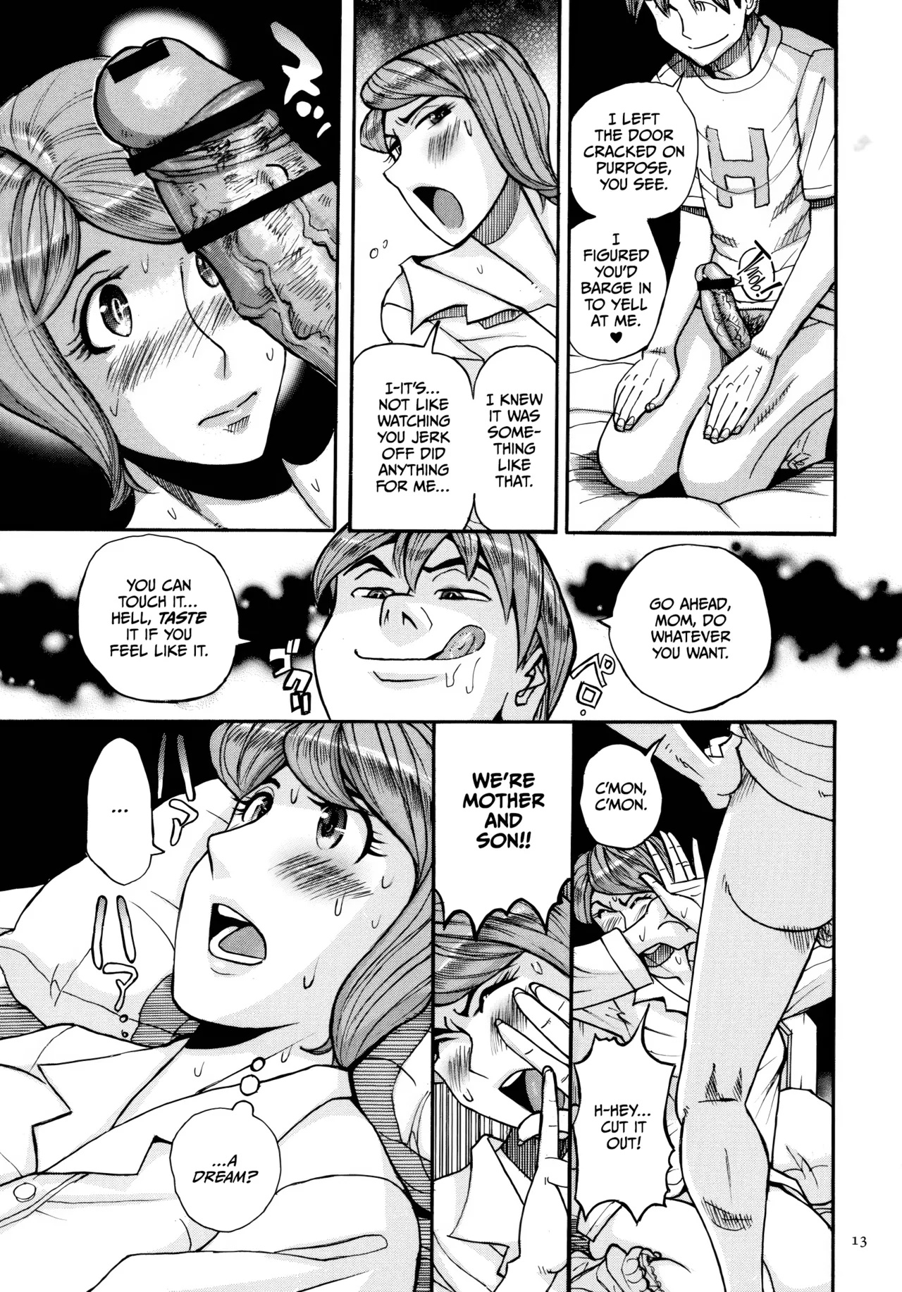Mother’s Care Service How to ’Wincest’ [English] [CulturedCommissions] Chapter 1 – page 13