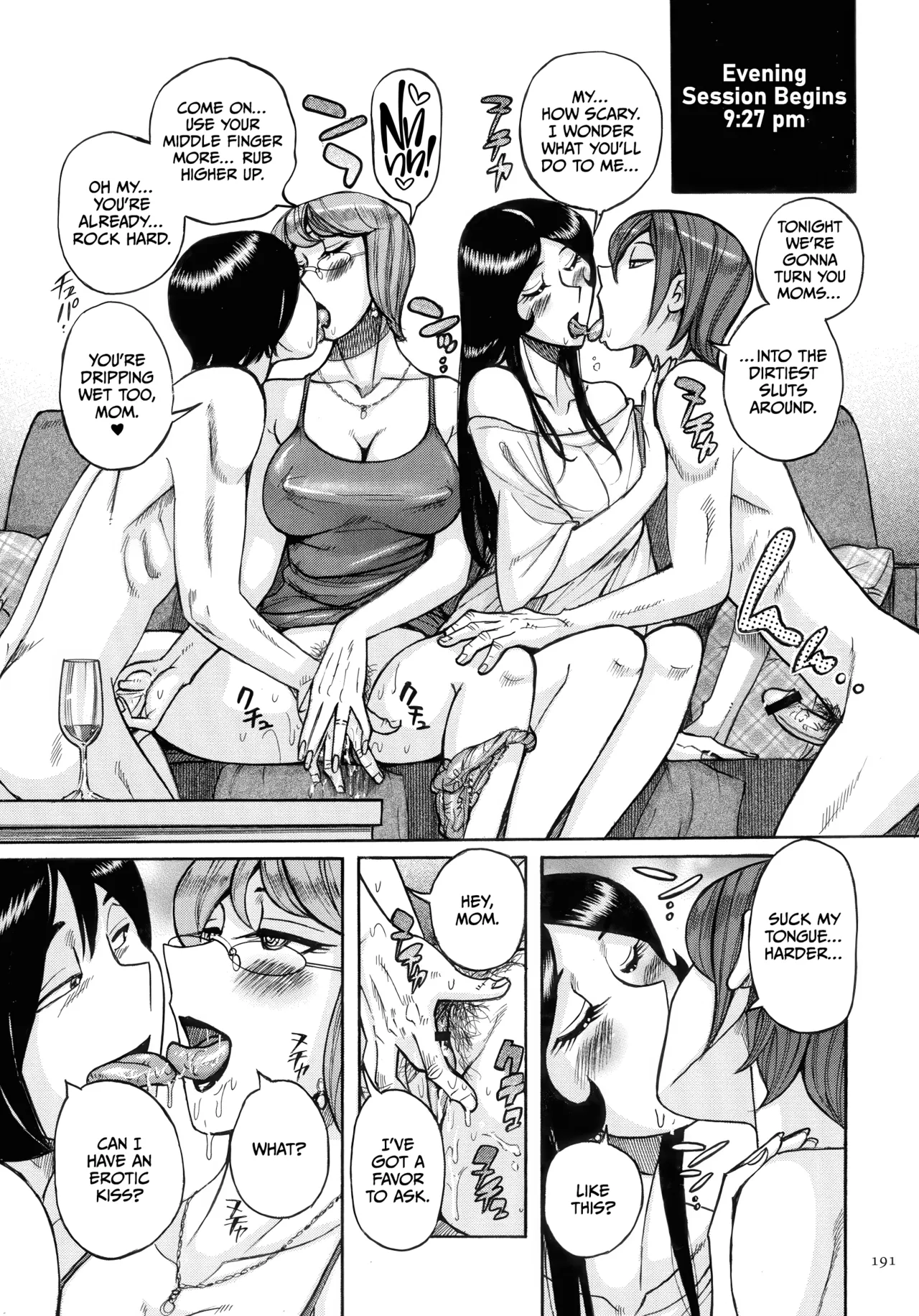 Mother’s Care Service How to ’Wincest’ [English] [CulturedCommissions] Chapter 1 – page 191