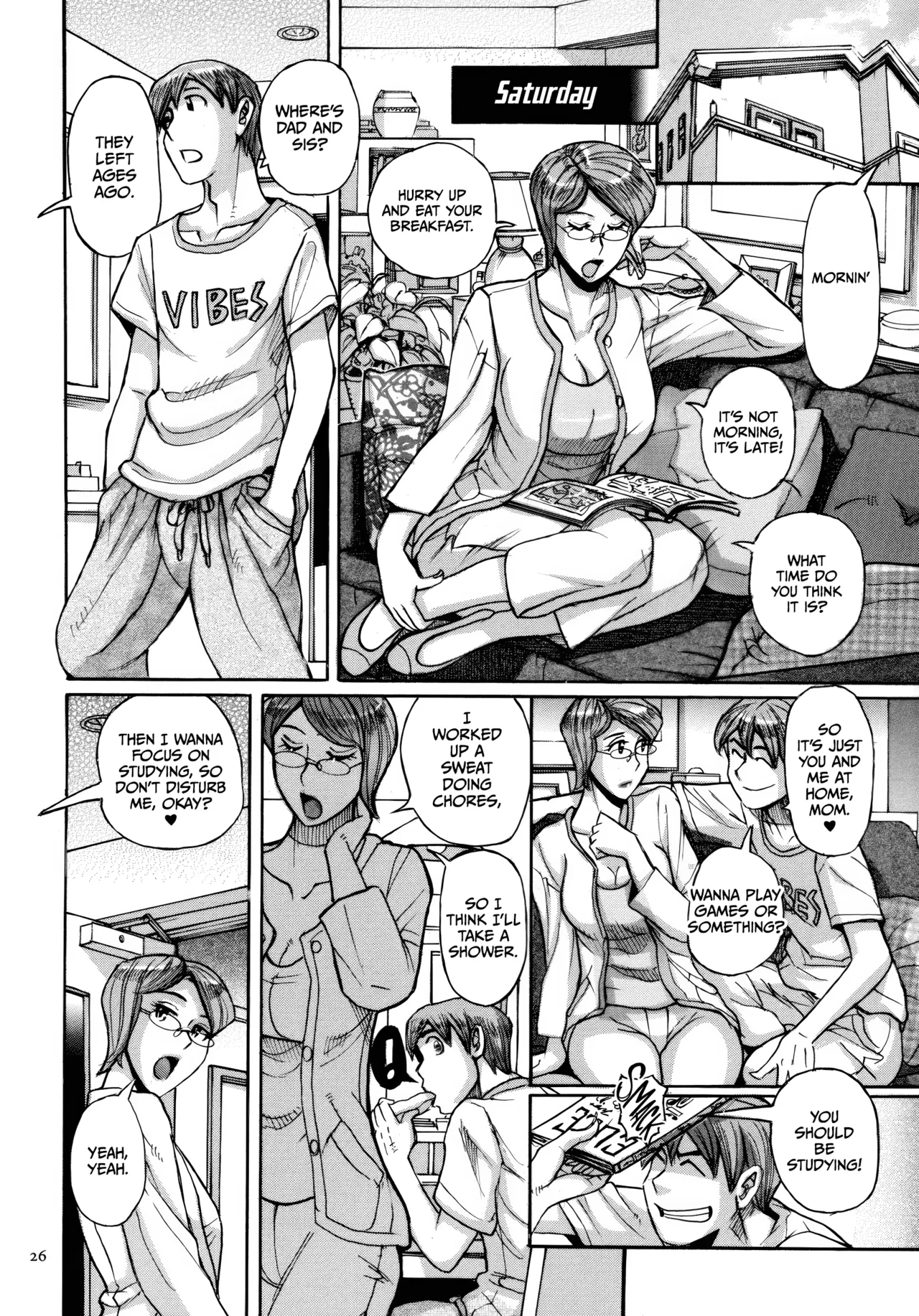 Mother’s Care Service How to ’Wincest’ [English] [CulturedCommissions] Chapter 1 – page 26
